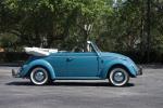 Volkswagen Beetle Cabriolet White Roof 1963 года